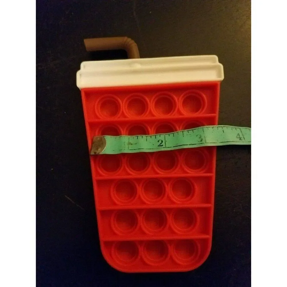 Fidget Toy Soda Drink Cup Silicone Sensory Pop